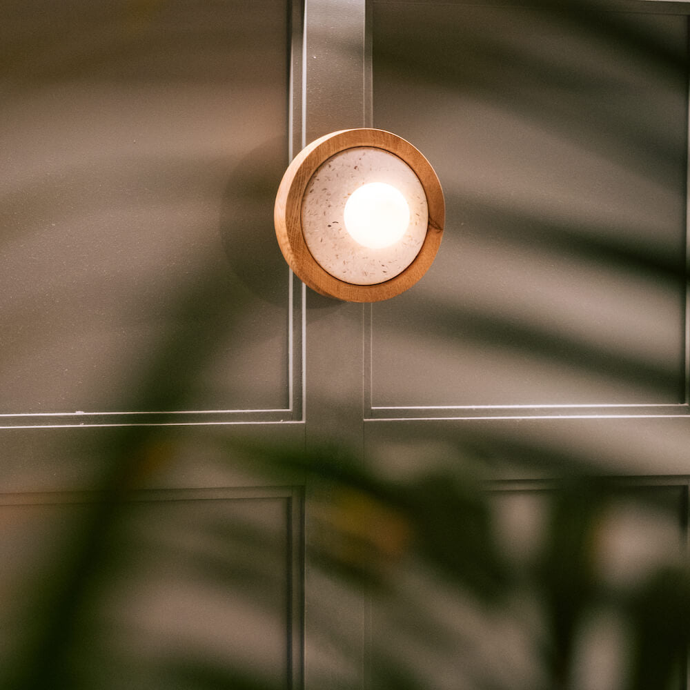 applique MA02 chene clair coquillages recycles malakio studio ammo