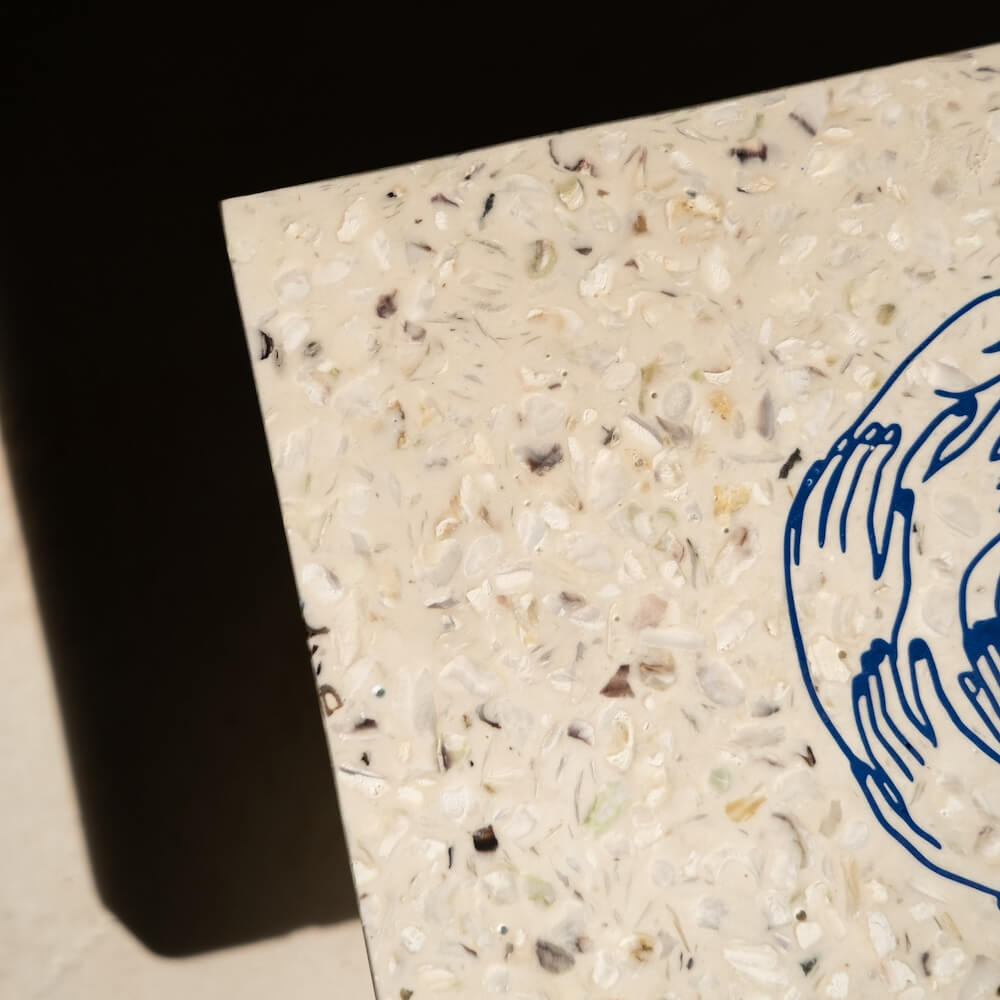 estampe malakio x mersea people blanc coquillages recycles malakio