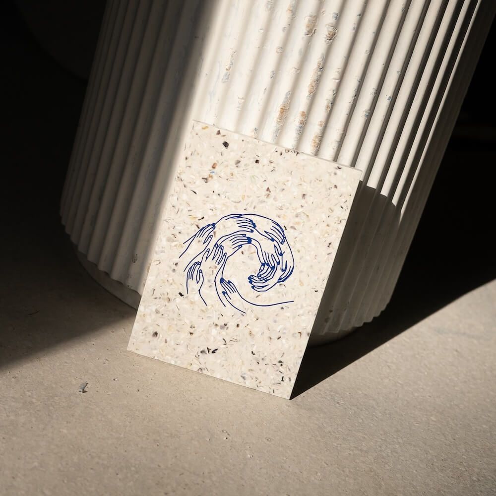 estampe malakio x mersea people blanc coquillages recycles malakio