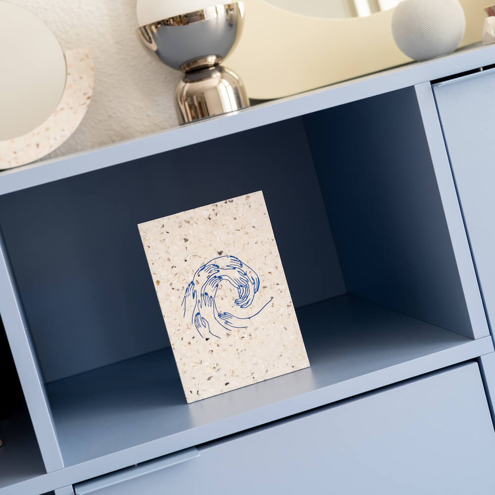 estampe malakio x mersea people blanc coquillages recycles malakio