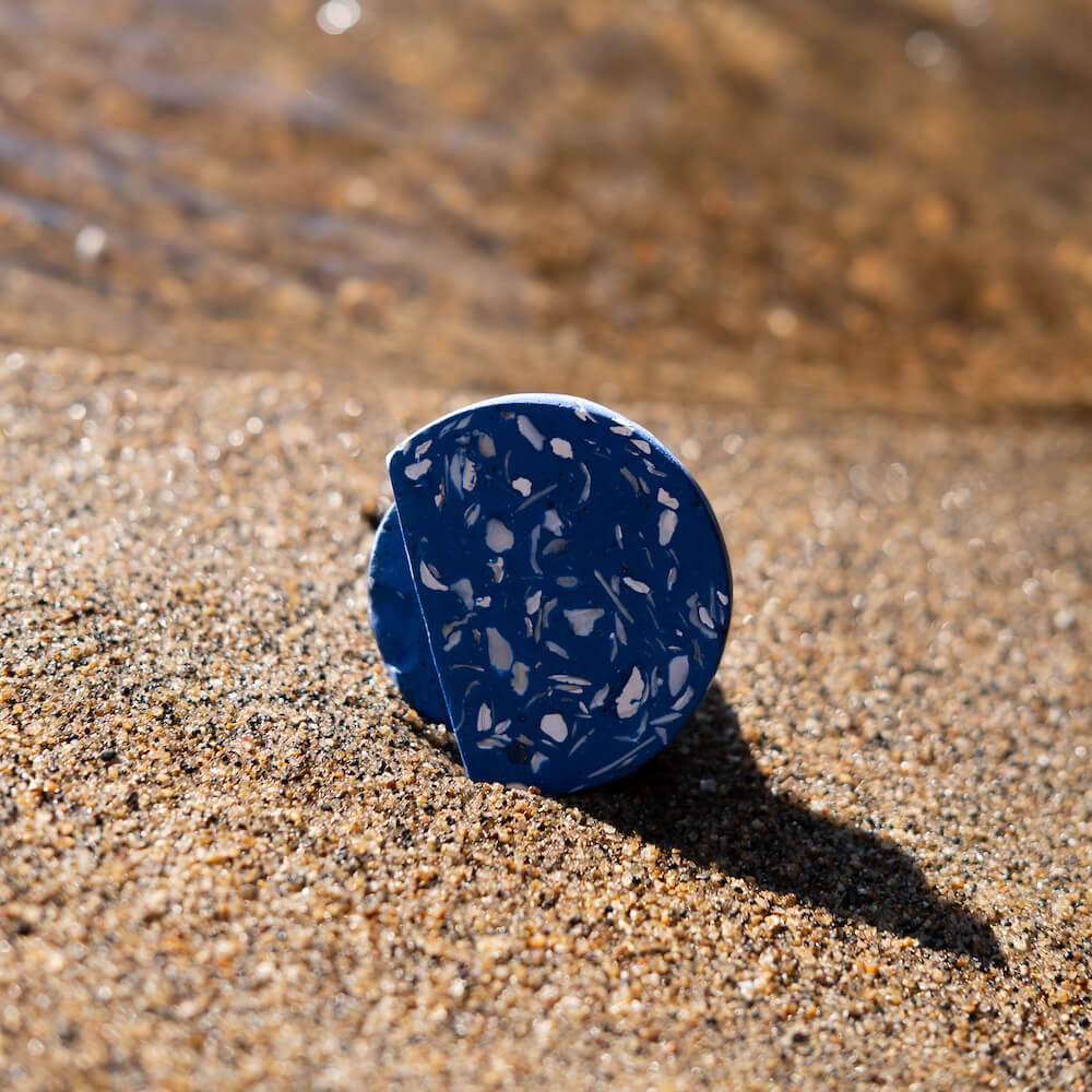 patere loar bleu coquillages recycles malakio