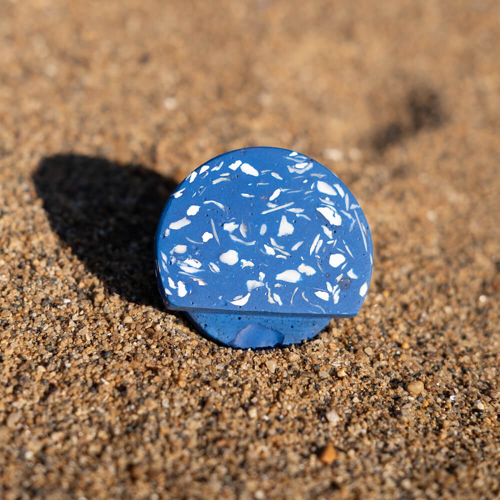 patere loar bleu coquillages recycles malakio