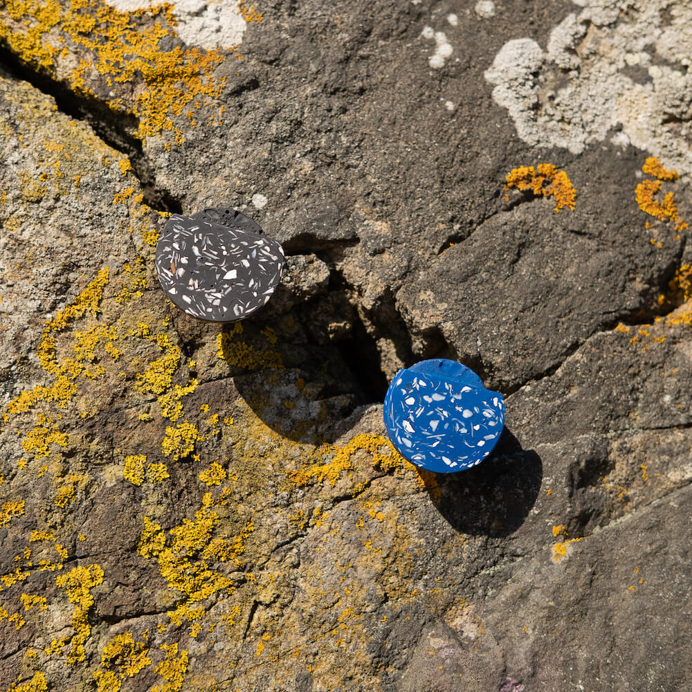 patere loar noir coquillages recycles malakio