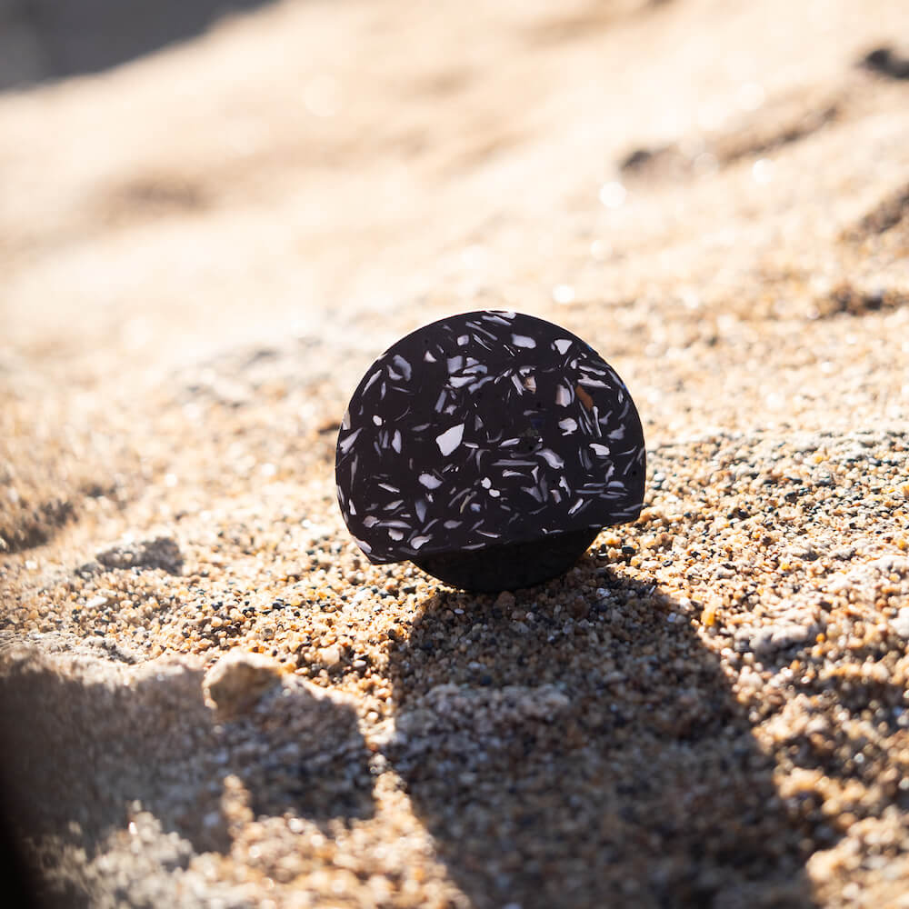 patere loar noir coquillages recycles malakio