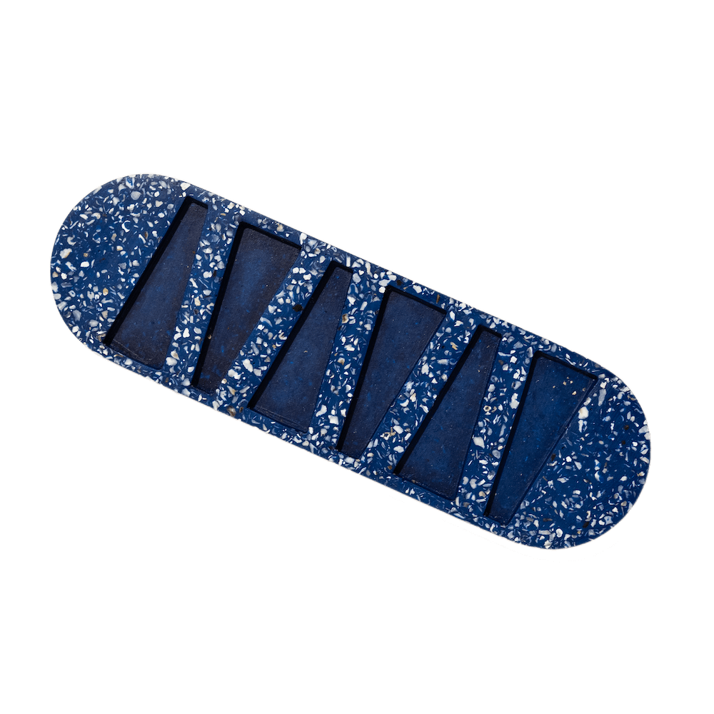 plateau a huitres helios la demi-douzaine bleu coquillages recycles malakio