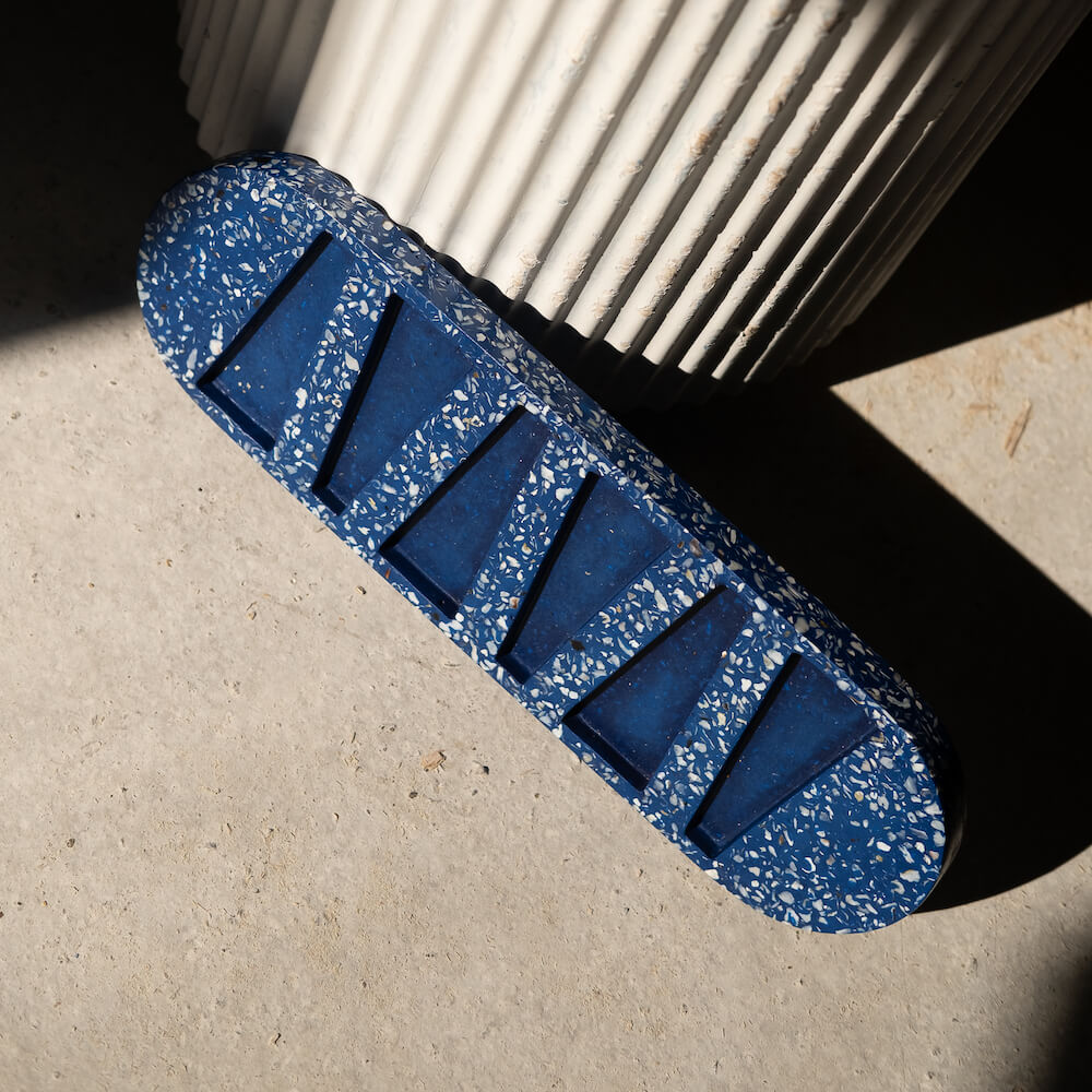 plateau a huitres helios la demi-douzaine bleu coquillages recycles malakio