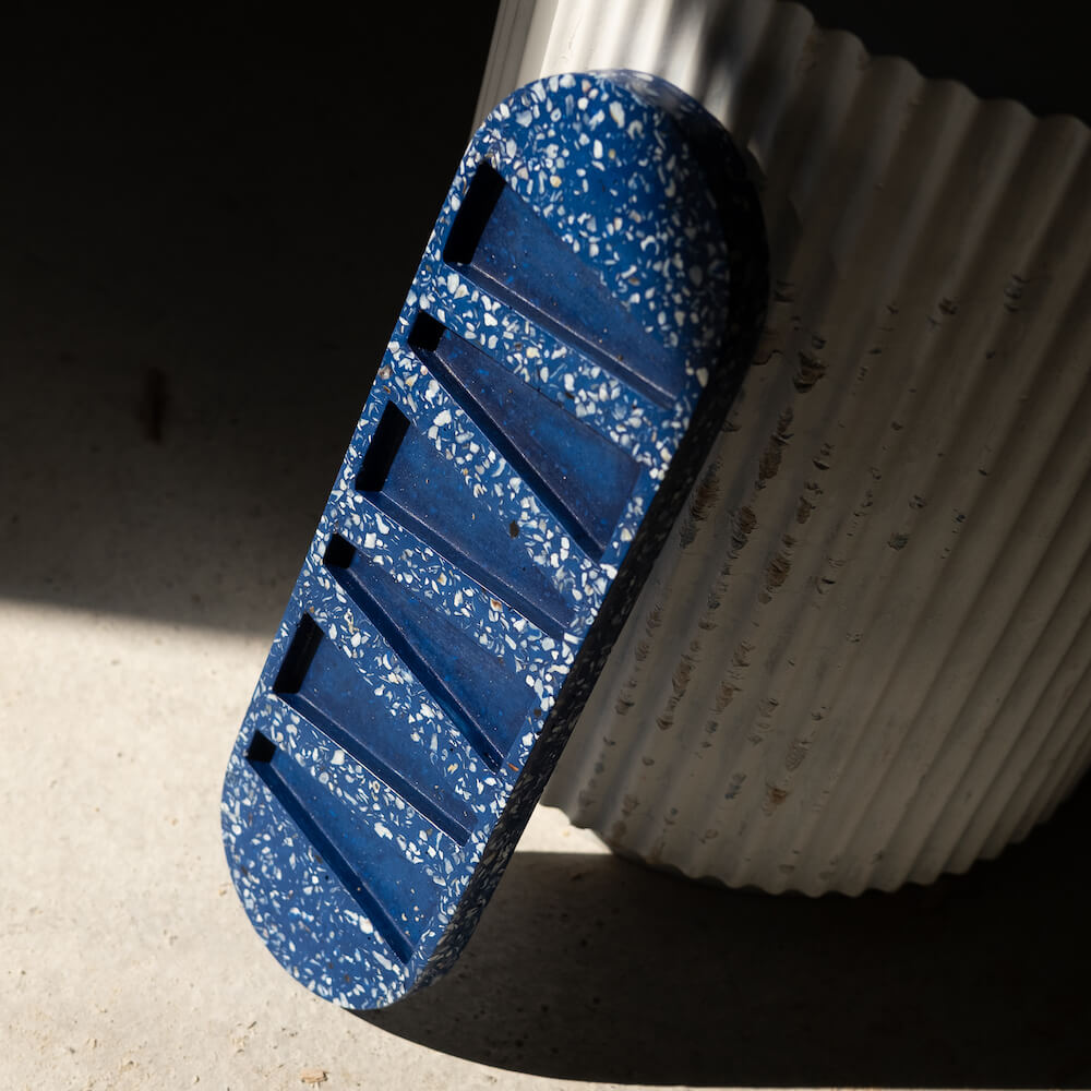 plateau a huitres helios la demi-douzaine bleu coquillages recycles malakio