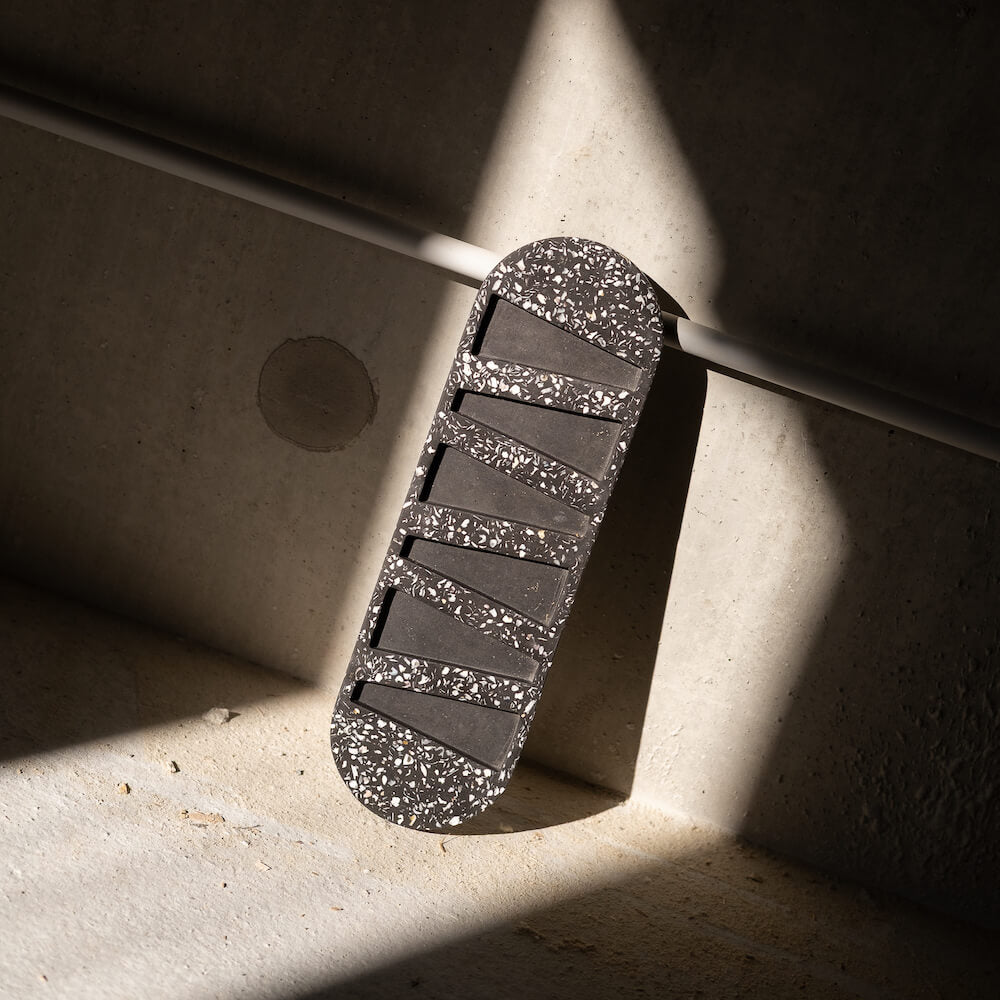 plateau a huitres helios la demi-douzaine noir coquillages recycles malakio