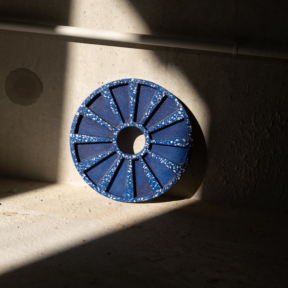 plateau a huitres helios la douzaine bleu coquillages recycles malakio