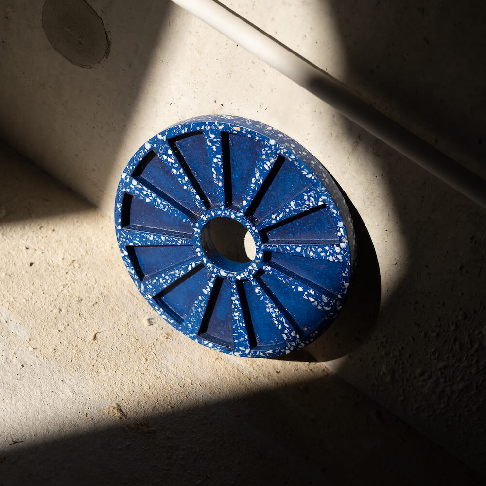 plateau a huitres helios la douzaine bleu coquillages recycles malakio