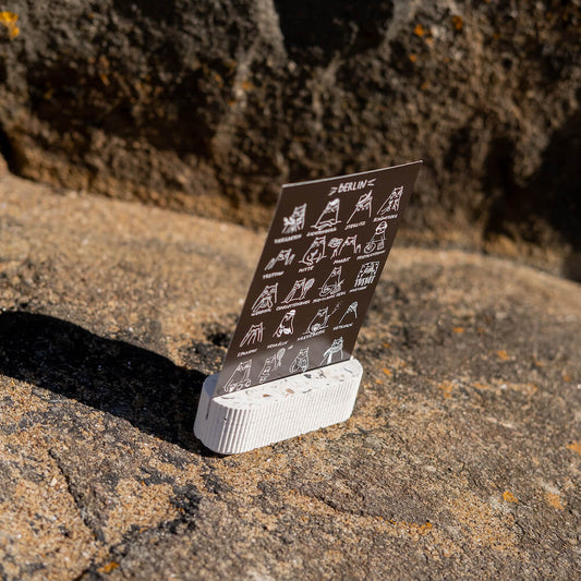 porte-photo colosse blanc mixte coquillages recycles malakio