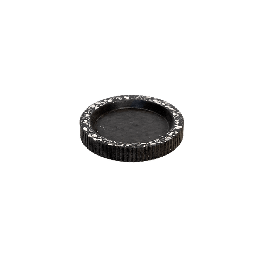 socle de bouteille colosse noir coquillages recycles malakio