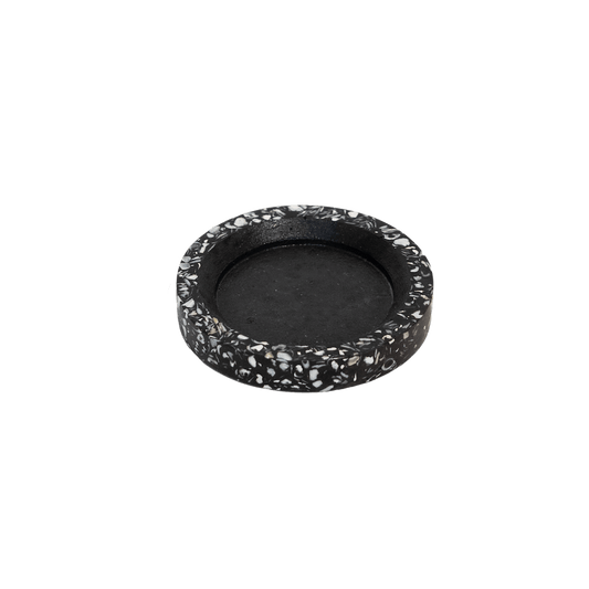 socle de bouteille helios noir coquillages recycles malakio