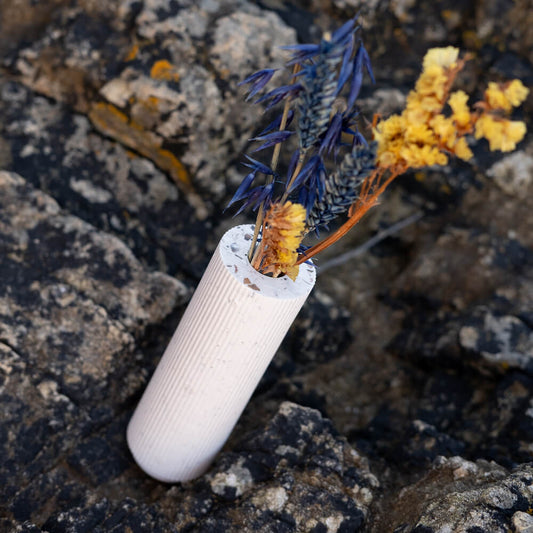 soliflore colosse blanc mixte coquillages recycles malakio