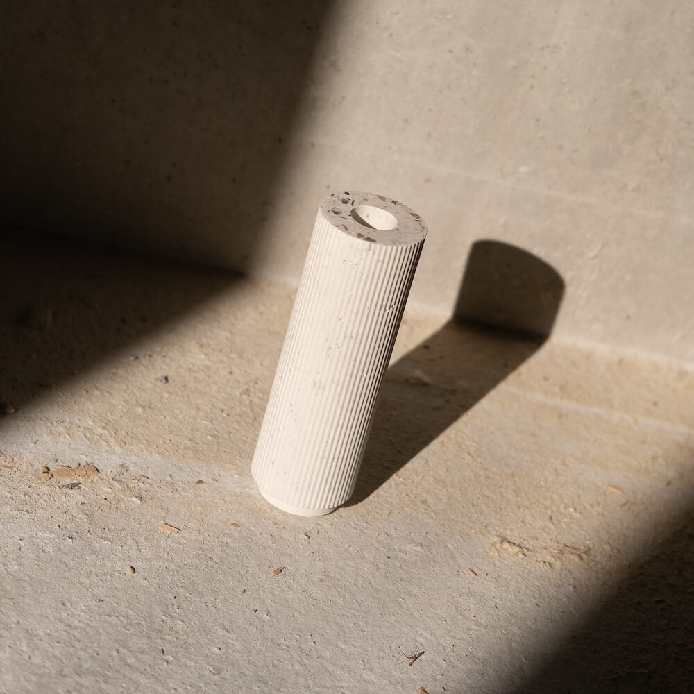 soliflore colosse blanc mixte coquillages recycles malakio