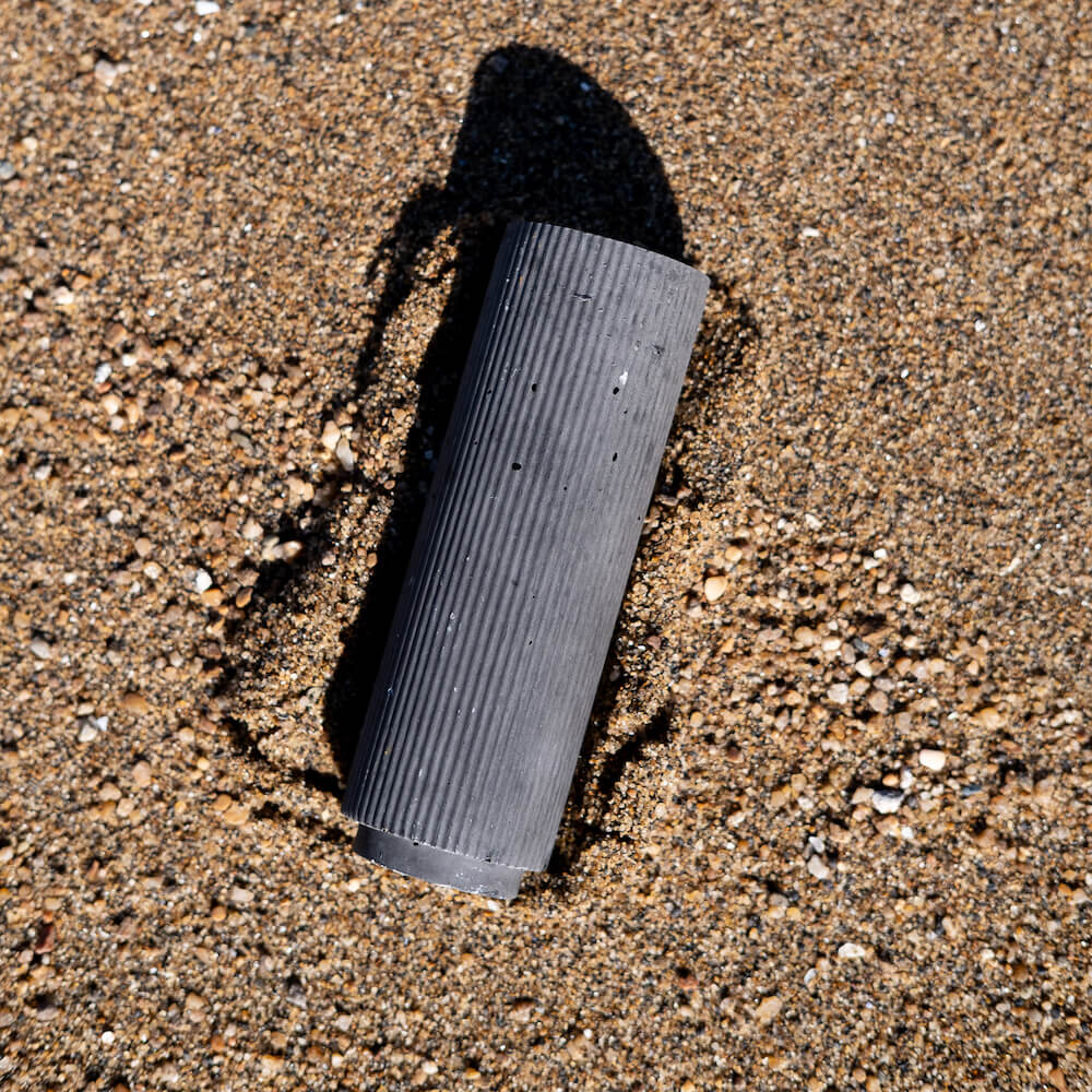 soliflore colosse noir coquillages recycles malakio