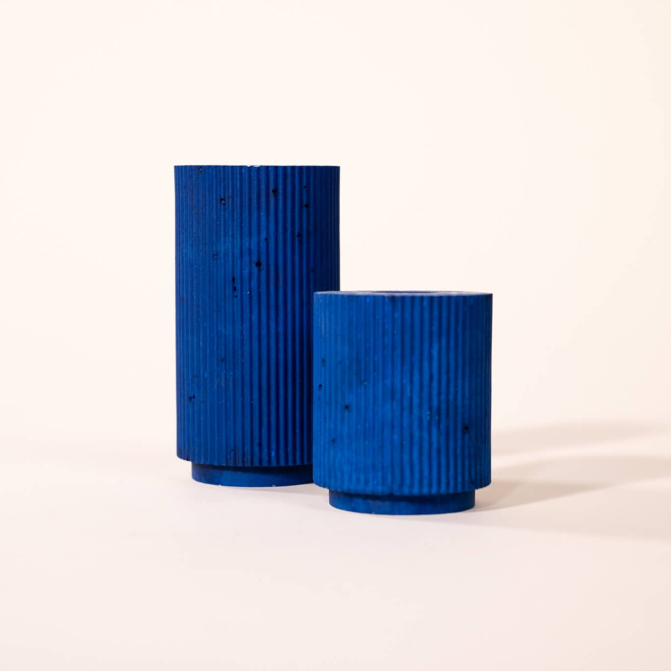 Bougeoir Colosse bleu