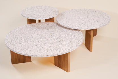 Table Platine Abyss & chêne clair - Malàkio x Gllu