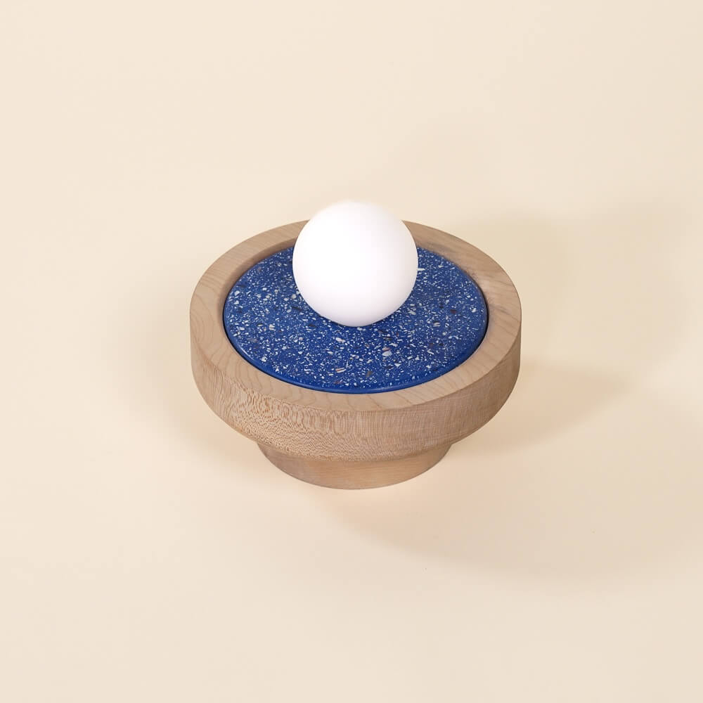 applique MA02 bleu chene clair coquillages recycles malakio studio ammo