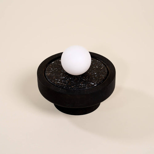 applique MA02 chene noir coquillages recycles malakio studio ammo