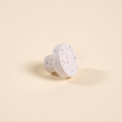 bouton de meuble loar blanc coquillages recycles malakio