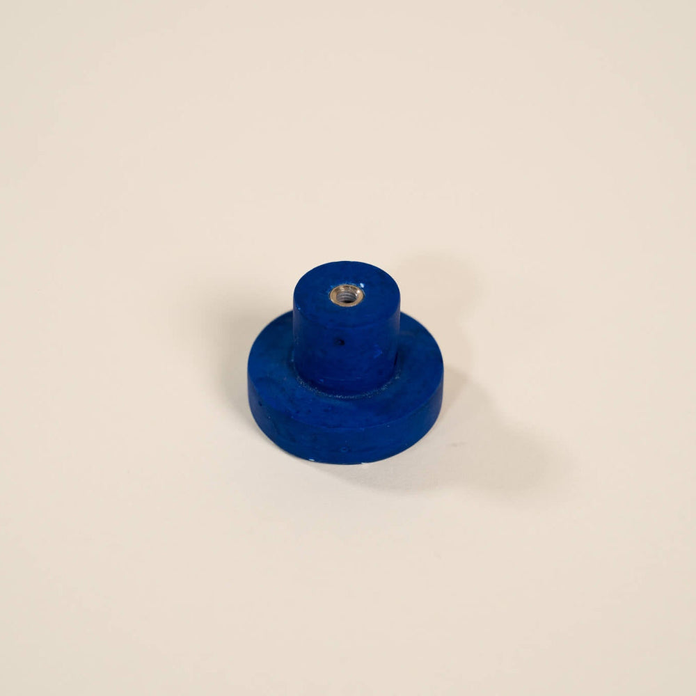 bouton de meuble loar bleu coquillages recycles malakio