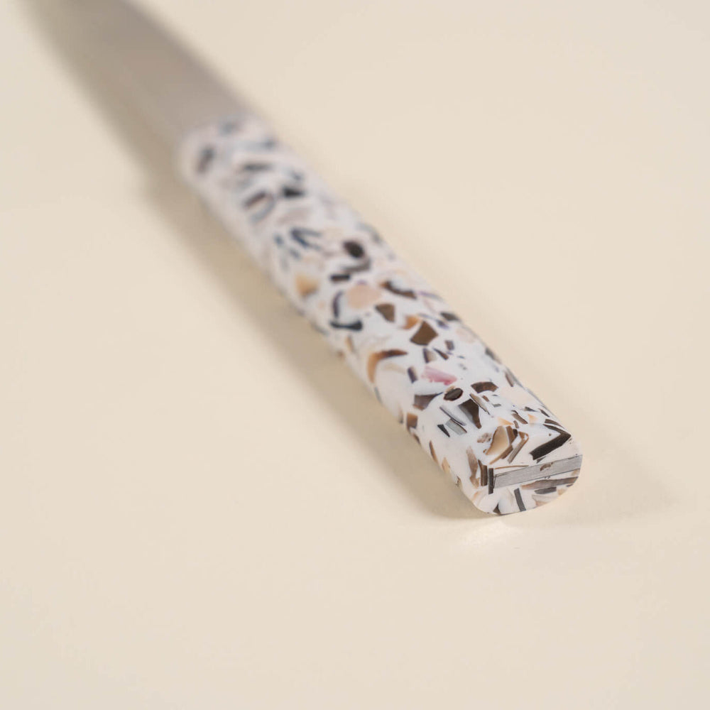 couteau la sardine blanc coquillages recycles malakio bodere