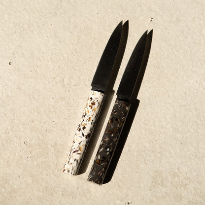 couteau la sardine noir coquillages recycles malakio bodere