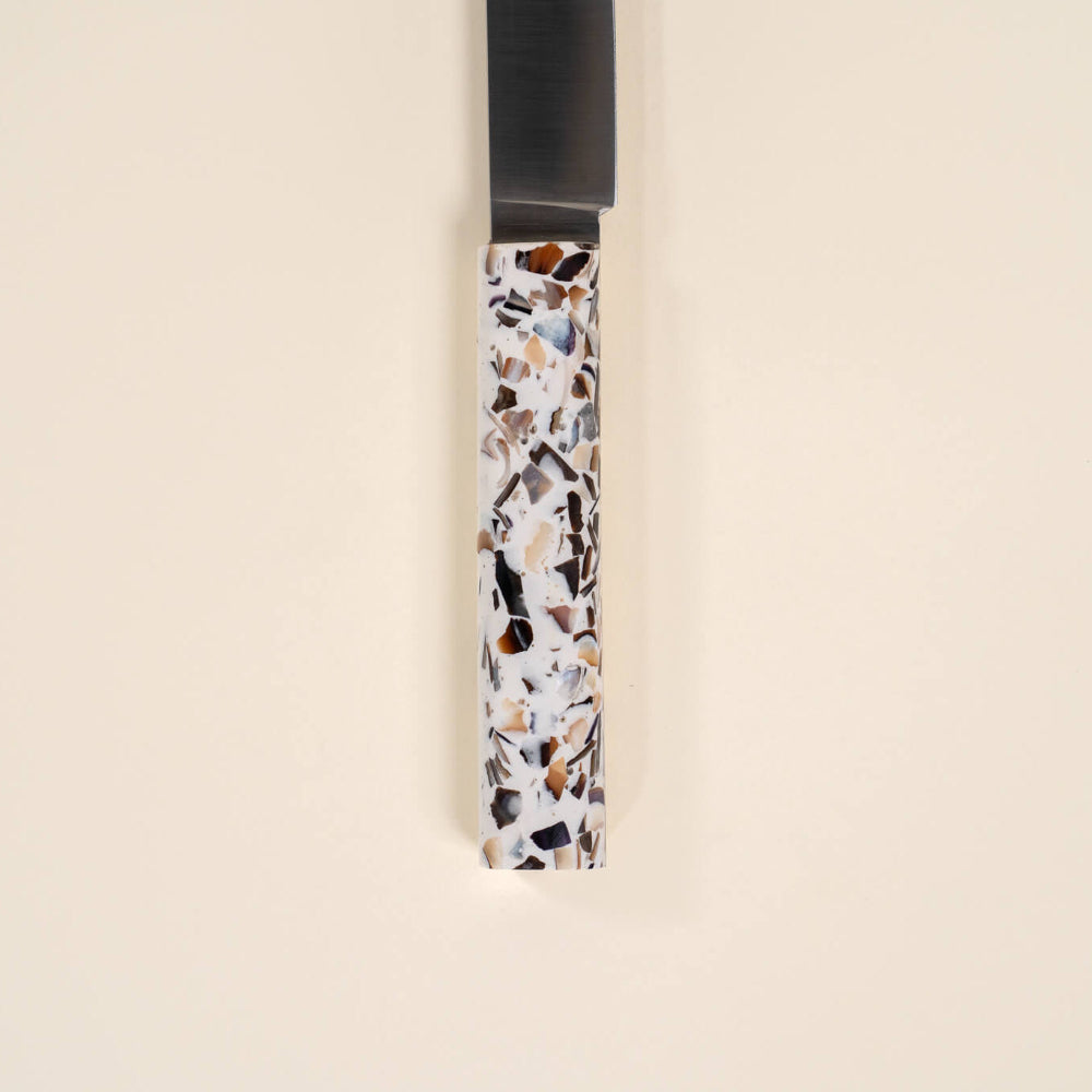 couteau le vitello blanc coquillages recycles malakio bodere