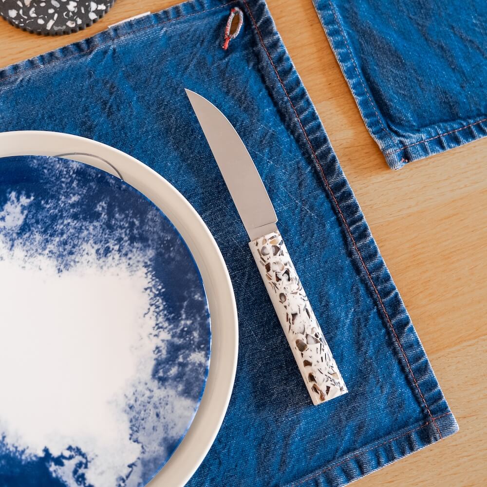 couteau le vitello blanc coquillages recycles malakio bodere