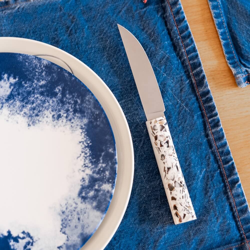 couteau le vitello blanc coquillages recycles malakio bodere