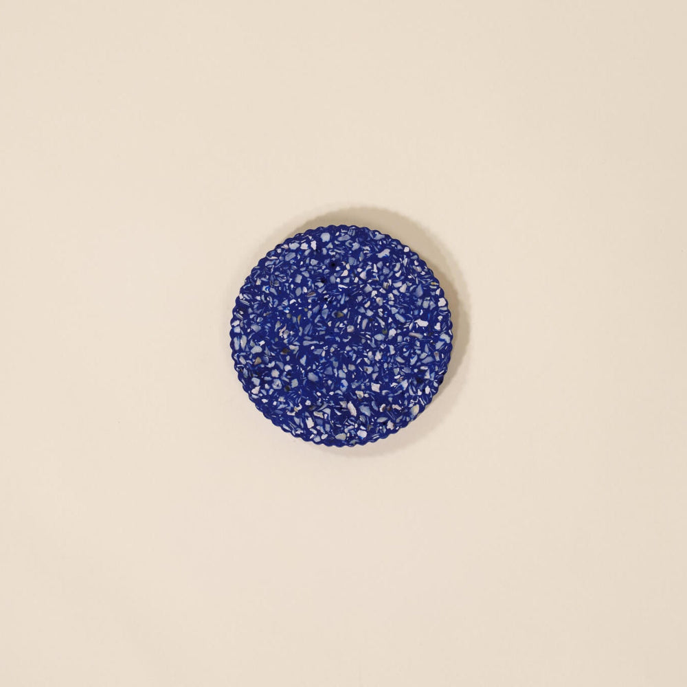 dessous de verre colosse bleu coquillages recycles malakio