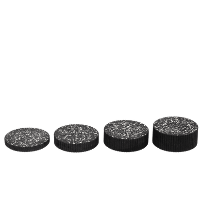 dessous de verre colosse noir coquillages recycles malakio
