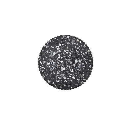 dessous de verre colosse noir coquillages recycles malakio