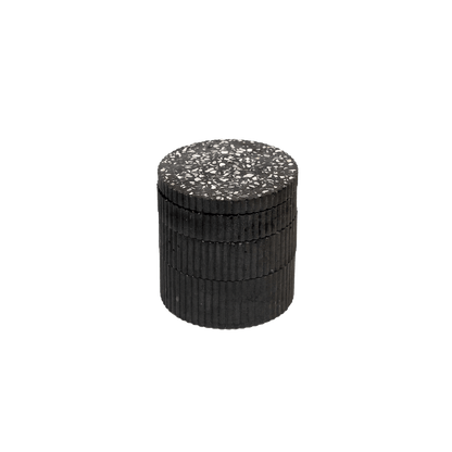 dessous de verre colosse noir coquillages recycles malakio