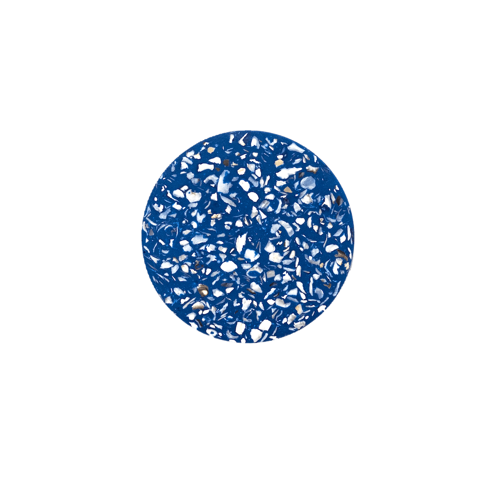 dessous de verre helios bleu huitres coquillages recycles malakio