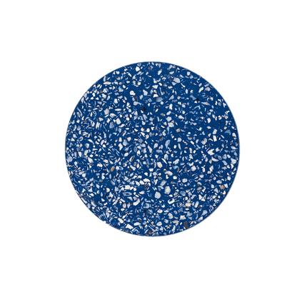 dessous de plat helios bleu coquillages recycles malakio