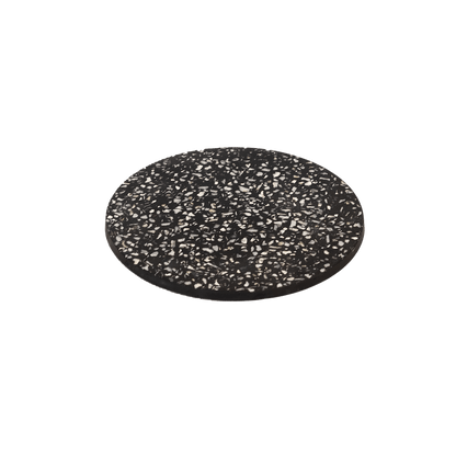 dessous de plat helios noir coquillages recycles malakio