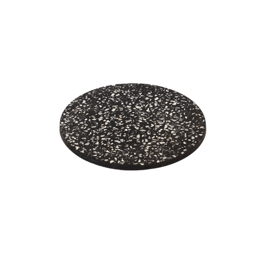 dessous de plat helios noir coquillages recycles malakio