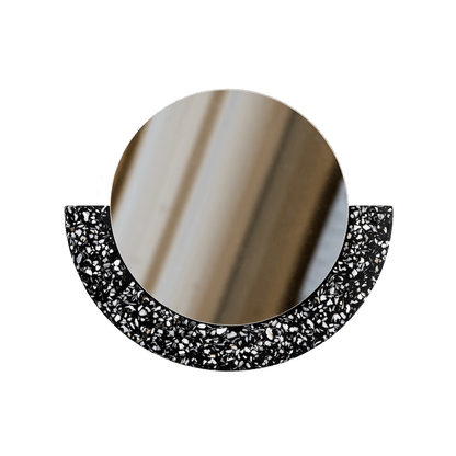 miroir_loar demi-lune noir coquillages recycles malakio