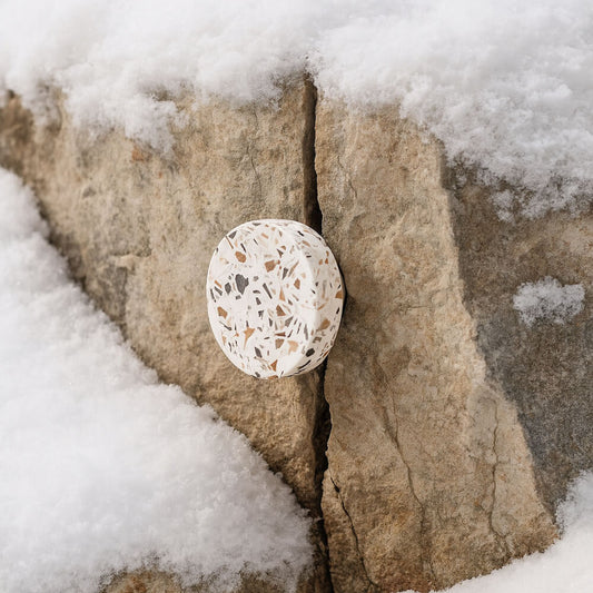 patere loar blanc moules coquillages recycles malakio hiver