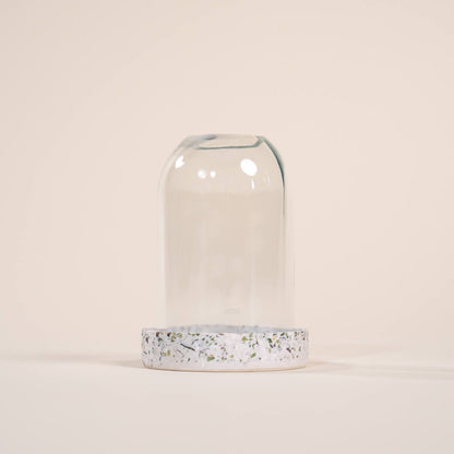 photophore transparent verre coquillages recycles malakio