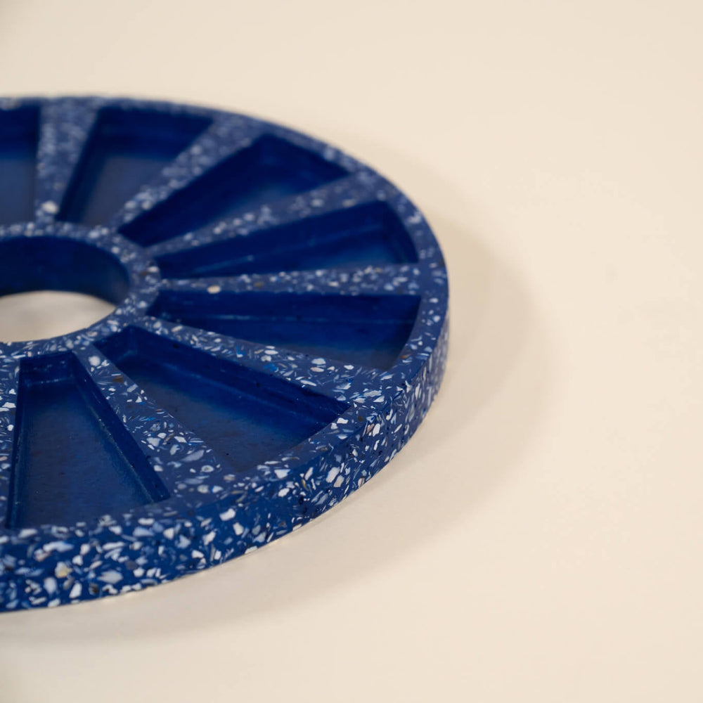 plateau a huitres helios la douzaine bleu coquillages recycles malakio