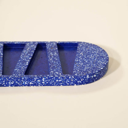 plateau a huitres helios la demi-douzaine bleu coquillages recycles malakio
