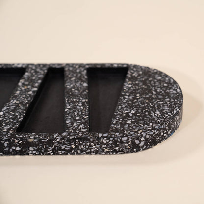 plateau a huitres helios la demi-douzaine noir coquillages recycles malakio