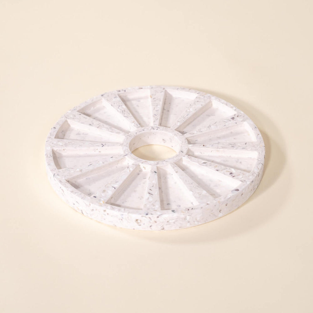 plateau a huitres helios la douzaine blanc coquillages recycles malakio