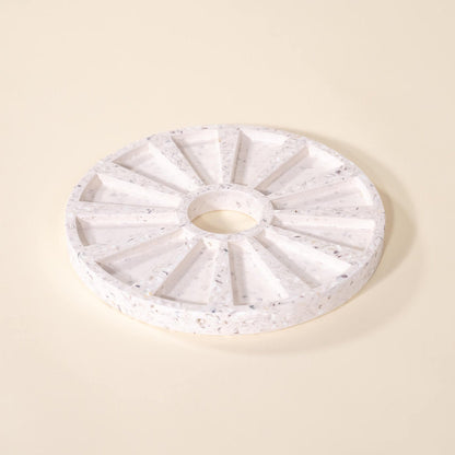 plateau a huitres helios la douzaine blanc coquillages recycles malakio
