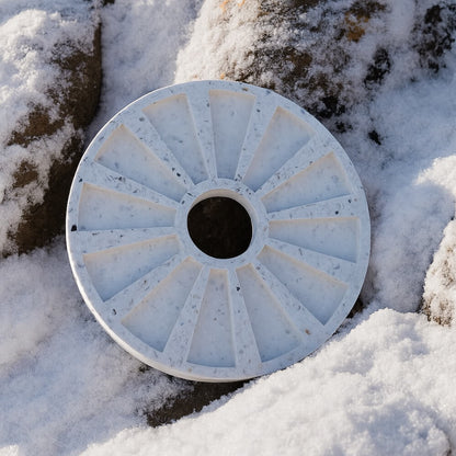 plateau a huitres helios la douzaine blanc coquillages recycles malakio hiver