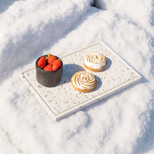 plateau helios blanc coquillages recycles malakio hiver