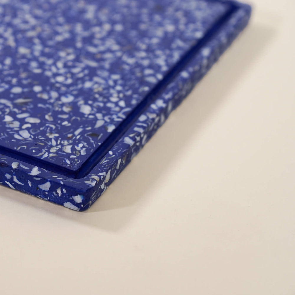 plateau helios bleu coquillages recycles malakio